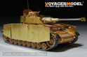 WWII German Panzer.IV Ausf.H Early Version Schurzen（GP） 1