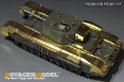 WWII British Churchill Mk.VII Infantry Tank Track Covers（For AFV CLUB 35324） 8