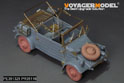 WWII German Kubelwagen Type 82 Basic Upgrade Set(For DRAGON Kit) 3