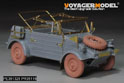 WWII German Kubelwagen Type 82 Basic Upgrade Set(For DRAGON Kit) 17