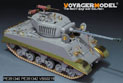 WWII US M4A3 76w Middel Tank VVSS Basic  Upgrade Set(For DRAGON 6255 6325) 2