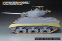 WWII US M4A3 76w Middel Tank VVSS Basic  Upgrade Set(For DRAGON 6255 6325) 5