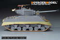 WWII US M4A3 76w Middel Tank VVSS Basic  Upgrade Set(For DRAGON 6255 6325) 6