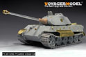 WWII German King Tiger (Porsche Turret)Initial Production Basic（For DRAGON 6349) 6