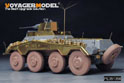 WWII German Sd.Kfz 234/3 mit 2cm Schwebelafette Basic Upgrade Set（For DRAGON 6969) 10