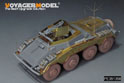 WWII German Sd.Kfz 234/3 mit 2cm Schwebelafette Basic Upgrade Set（For DRAGON 6969) 12