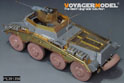 WWII German Sd.Kfz 234/3 mit 2cm Schwebelafette Basic Upgrade Set（For DRAGON 6969) 13