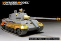 WWII German KingTiger 105mm Final Version Basic Upgrade Set(For HOBBYBOSS 84559) 6