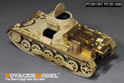 WWII German Pz.Kpfw.I Ausf.B Africa Troop Version Basic Upgrade Set(For ACADMY 13556) 2