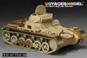 WWII German Pz.Kpfw.I Ausf.B Africa Troop Version Basic Upgrade Set(For ACADMY 13556) 6