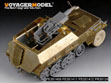 WWII German Sd.Kfz.250/8 NEU"Stummel" Basic Upgrade Set（For DRAGON 6425 6102） 2