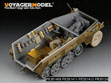 WWII German Sd.Kfz.250/8 NEU"Stummel" Basic Upgrade Set（For DRAGON 6425 6102） 3