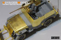 WWII U.S. Jeep Willys MB w/Add Amour upgrade set（For DRAGON 6748) 4