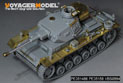 WWII German Pz.Kpfw.III Ausf.K  w/Pz.IV Turret Basic Upgrade Set ( included Demeged Road Wheels）(For DRAGON 6903) 2