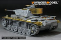 WWII German Pz.Kpfw.III Ausf.K  w/Pz.IV Turret Basic Upgrade Set ( included Demeged Road Wheels）(For DRAGON 6903) 3