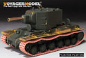WWII Russian KV-2 Basic（B ver include Gun Barrel)（For ACADMY 13506 /ZVEZDA 3608） 2