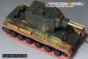 WWII Russian KV-2 Basic（B ver include Gun Barrel)（For ACADMY 13506 /ZVEZDA 3608） 6