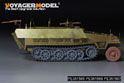 WWII German Sd.Kfz.251 Ausf.D Exterior Stowage Bins & Fenders（For DRAGON） 3