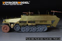 WWII German Sd.Kfz.251 Ausf.D Exterior Stowage Bins & Fenders（For DRAGON） 4