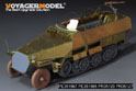 WWII German Sd.Kfz.251 Ausf.D Early Version Armour Plate（For DRAGON） 5