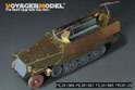 WWII German Sd.Kfz.251/1 Ausf.D Armoured Personnel Carrier Basic Upgrade Set 2.0（For DRAGON 6664 6233 6861 6980 6984） 7