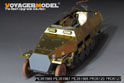 WWII German Sd.Kfz.251/1 Ausf.D Armoured Personnel Carrier Basic Upgrade Set 2.0（For DRAGON 6664 6233 6861 6980 6984） 12