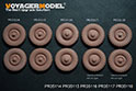 WWII German Kubelwagen Type 82 Standar Wheels Patten 1（GP） 3