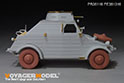 WWII German Kubelwagen Type 82 Early Wheels Patten 1（GP） 2
