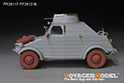 WWII German Kubelwagen Type 82 Early Wheels Patten 2（GP） 2