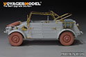 WWII German Kubelwagen Type 82 Standar Wheels Patten 3（GP） 3