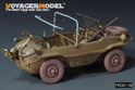 WWII German Kubelwagen Type 82 Standar Wheels Patten 3（GP） 5