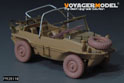 WWII German Kubelwagen Type 82 Standar Wheels Patten 3（GP） 8