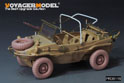 WWII German Schwimmwagan Type 166 Wide Wheels Patten 1（GP） 5