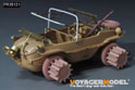 WWII German Schwimmwagan Type166 Standar Wheels w/Pontoon（GP） 3