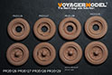 WWII German Sd.Kfz.251 /Sd.Kfz.11 Fulda  Wheels Pattern（GP） 1