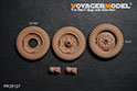WWII German Sd.Kfz.251 /Sd.Kfz.11 Continental Lightweight Wheels Pattern（GP） 2