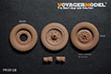 WWII German Sd.Kfz.251 /Sd.Kfz.11 Fulda  Wheels Pattern（GP） 2