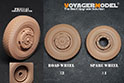 WWII German Sd.Kfz.234Standar Wheels Pattern3（GP）