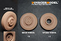 WWII German Sd.Kfz.234 Standar Wheels Pattern4（GP）