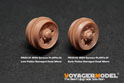 WWII German Pz.KPfw.III Early Production Damaged Road Wheels(For DRAGON Kit) 2