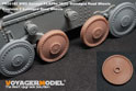 WWII German Pz.KPfw.38(t) Damaged Road Wheels（GP） 1