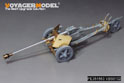 WWII German 75mm PaK40 L/46 Anti-Tank Gun Upgrade Set（For MINIART 35394）