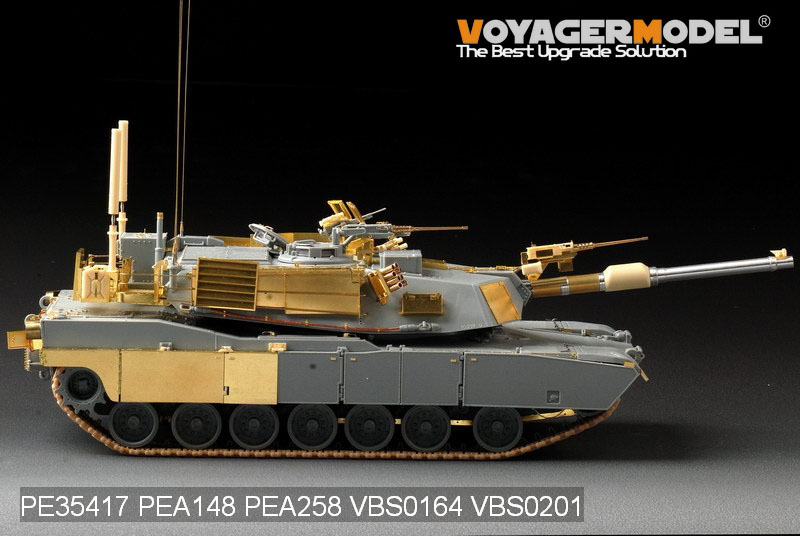 沃雅模型兔年新品-m1强化改造系列第2弹--usmc m1a1 tusk主战坦克
