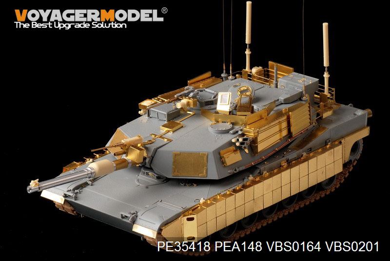 沃雅m1强化改造系列第4弹--m1a1 tusk1 (配 威龙 3535)