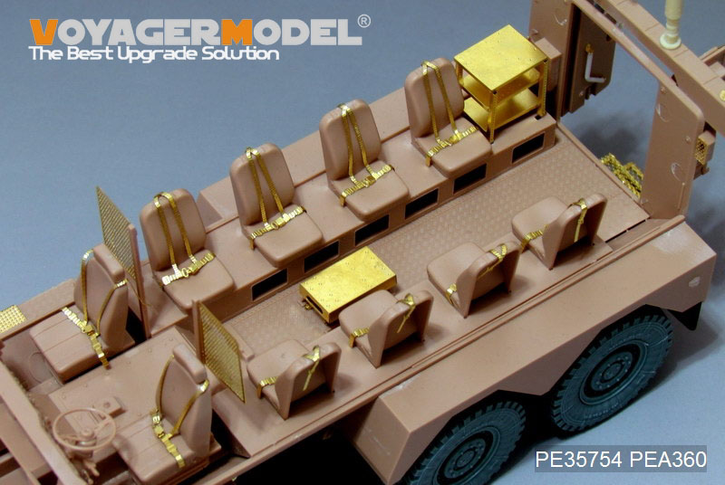 Voyager Models 1/35 Modern US Cougar 6x6 MRAP Detail Set for Meng Models SS-005 