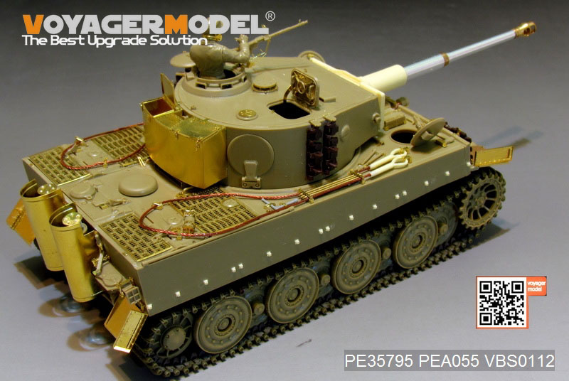 Voyager Models 1/35 WWII Tiger I Late Detail Set for Tamiya 25109/25401/35146