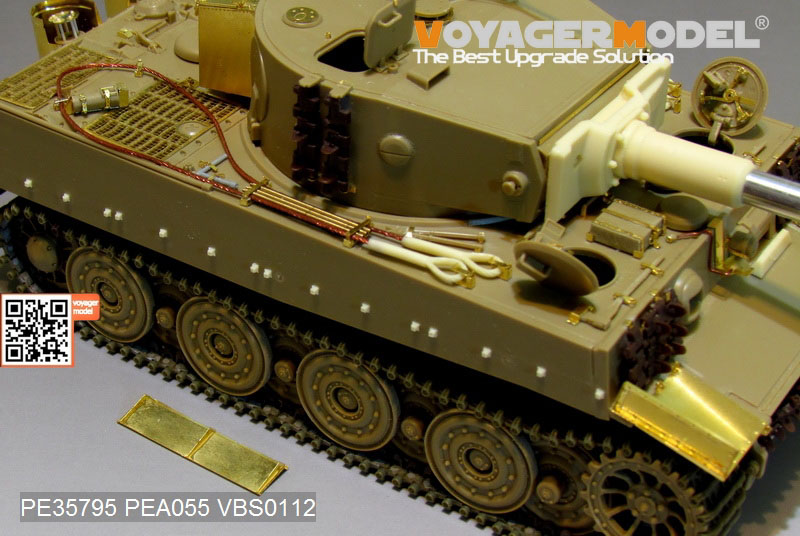 Voyager Models 1/35 WWII Tiger I Late Detail Set for Tamiya 25109/25401/35146