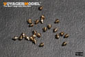 WWII German Heavy AFV metal bolts 32pcs（GP）
