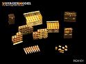 WWII German Pz.Sfl.Ivb 10.5cm le.FH.18/1 Ammunition Stowage (For DRAGON 6475/6982) 1