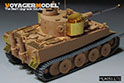 1/35 WWII German Tiger I Initial Production  No.100 Stowage Bins (For DRAGON 6252/6600) 3
